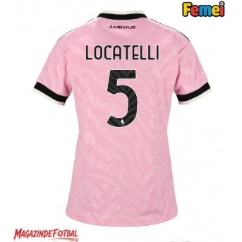 Juventus Manuel Locatelli #5 Tricou Fotbal Replică 2026-27 Femei Deplasare